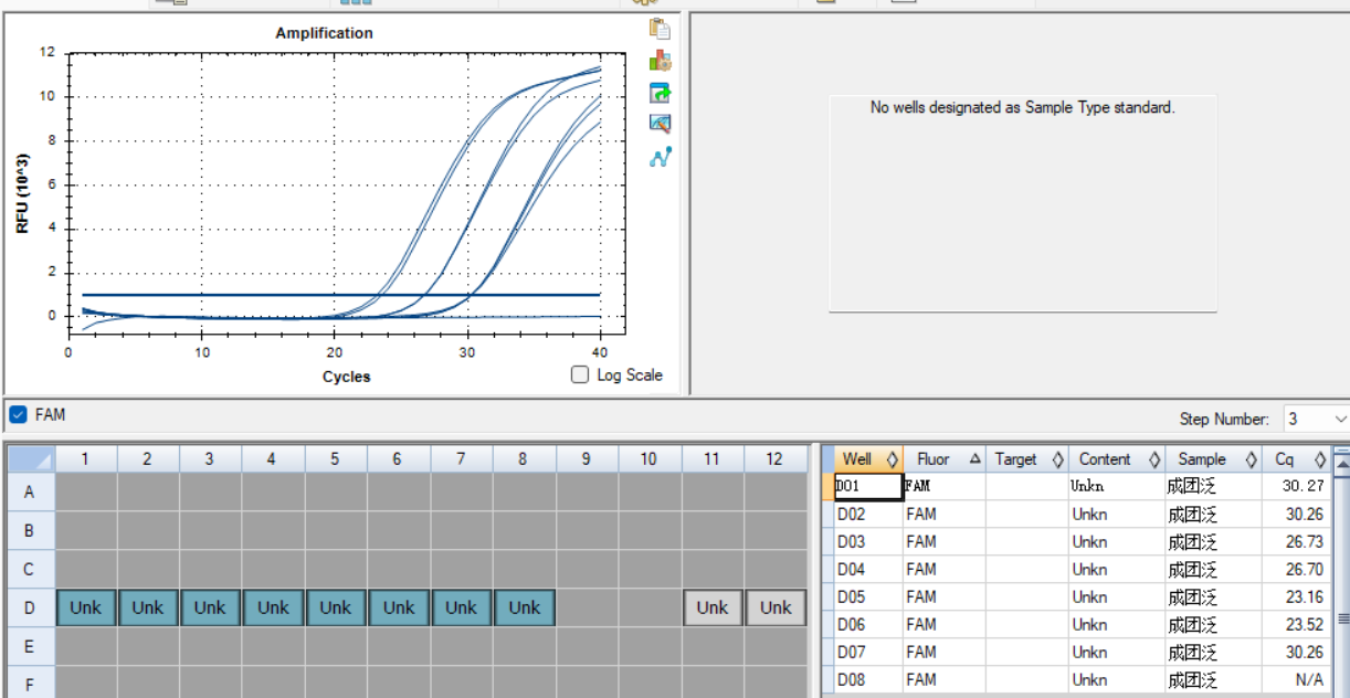 Indoor quality control samples of clustered pan bacterial deoxyribonucleic acid liquid-BNCC