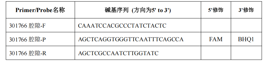 Indoor quality control samples of Moraxella lacunata deoxyribonucleic acid liquid-BNCC